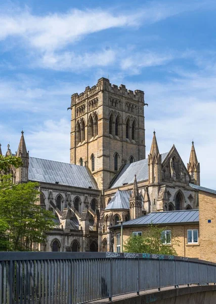 Una Splendida Vista Sulla Cattedrale Norwich — Foto Stock