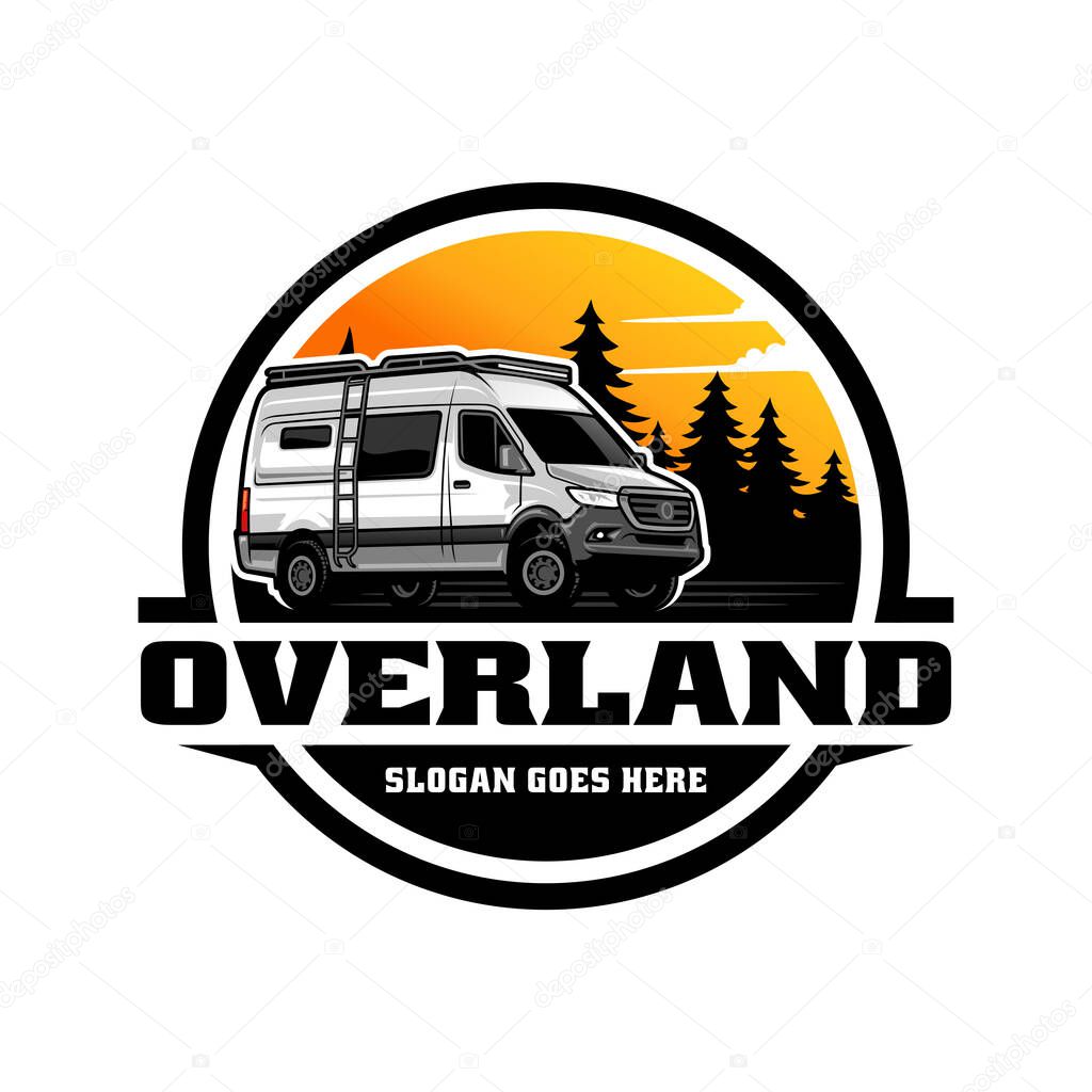 Best for camping and overland vehicle logo or illustrations.