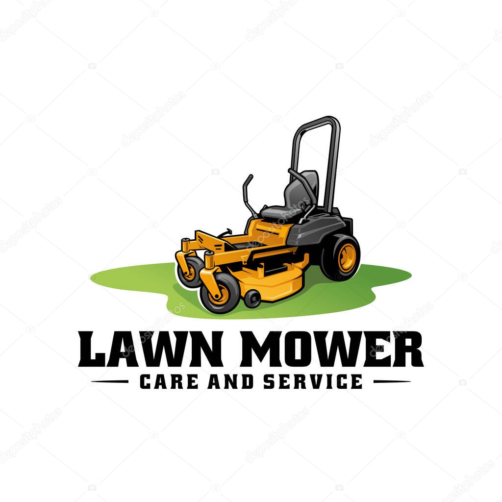 Lawn mower vector, best for logo, illustration or other advertisement