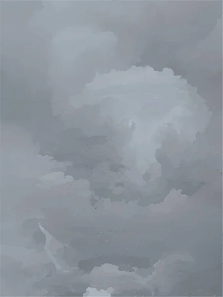 Nubes Tormenta Sobre Cielo — Vector de stock