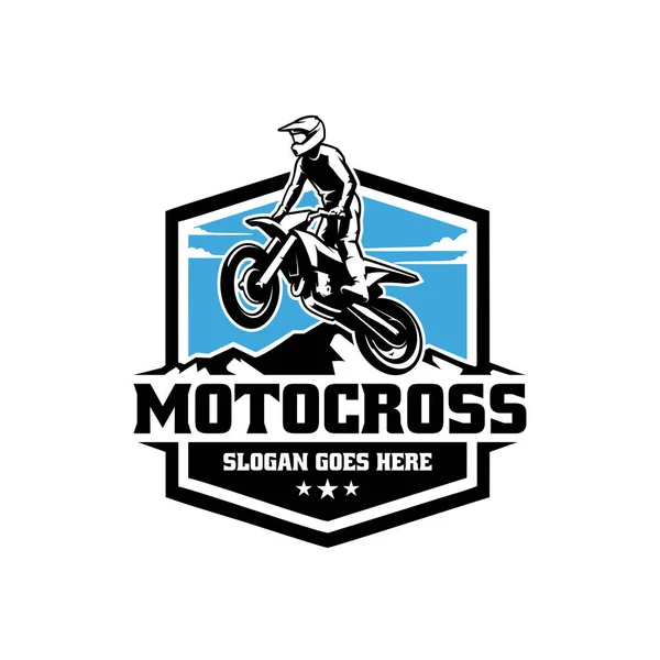 Logo Für Automotive Motorsport Und Motocross Sport — Stockvektor
