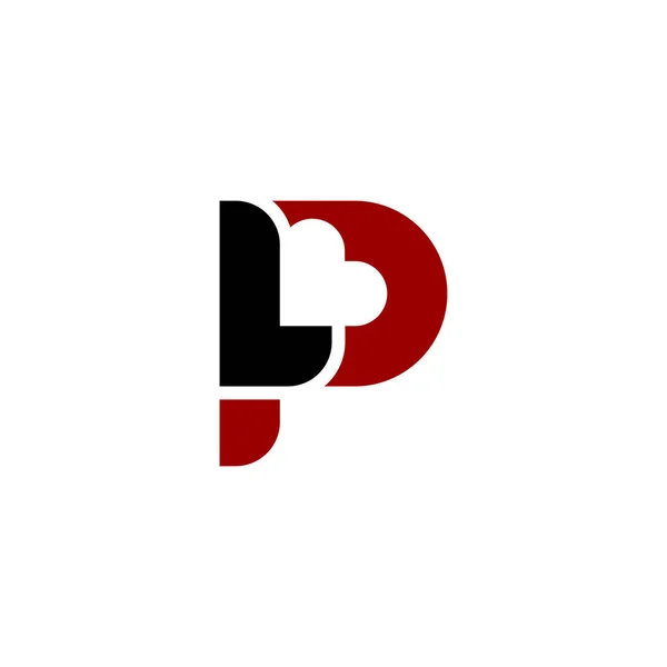 Desain Logo Awal Kreatif Diisolasi Pada Latar Belakang Putih - Stok Vektor