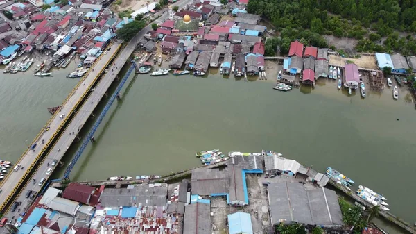 Manggar Brücke Eine Der Brücken Der Stadt Balikpapan — Stockfoto