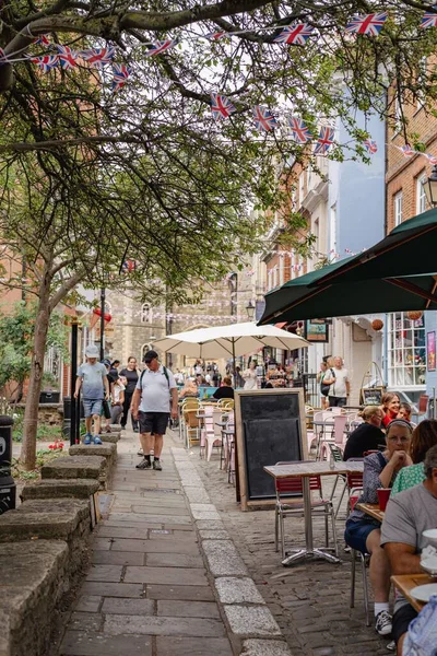 Windsor, Birleşik Krallık - Ağustos 2022: Windsor Kilisesi Caddesi