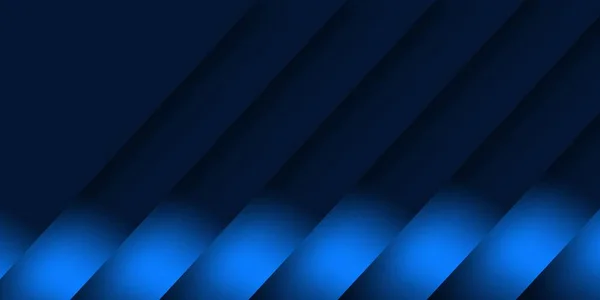 Schöne Banner Web Line Design Abstrakten Hintergrund Blaue Farbe — Stockfoto