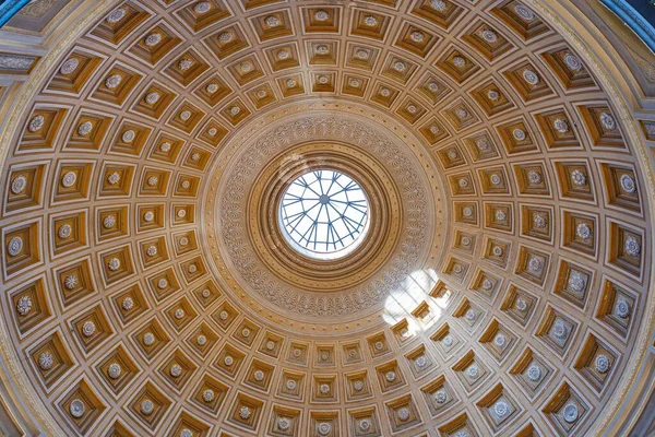 Ein Schöner Blick Auf Die Decke Des Pantheons Rom — Stockfoto