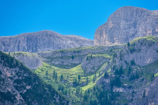 Чудовий Краєвид Гори Доломіті Альта Вал Бадія Trentino Alto Adige — стокове фото