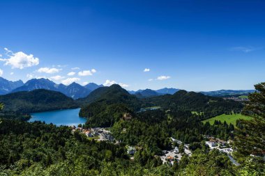 Bayern Hohenschwangau Deutschland 'de görüşürüz.