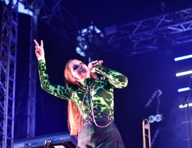 Siren Festivali 'nde Bristol Amfitiyatrosunda gösteri yapan Groove Armada. Bristol. İngiltere. 29 Temmuz 2022