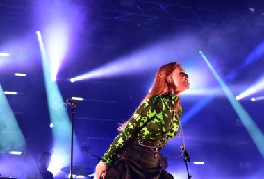 Siren Festivali 'nde Bristol Amfitiyatrosunda gösteri yapan Groove Armada. Bristol. İngiltere. 29 Temmuz 2022