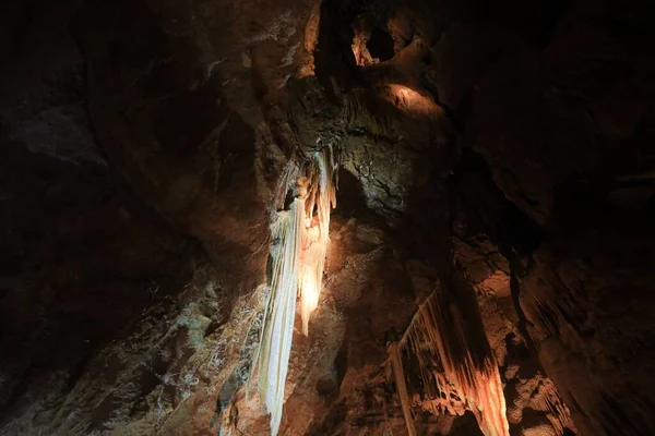 Une Belle Vue Sur Les Grottes Jenolan Nsw Australie — Photo