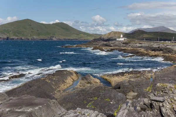 Eine Landschaftliche Aufnahme Einer Felsigen Küste Irland — Stockfoto
