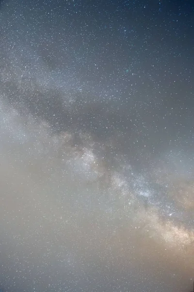 Scénický Vertikální Snímek Úchvatné Hvězdné Noční Oblohy — Stock fotografie