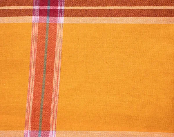 Close Handmade Textured Fabric — Stock Photo, Image