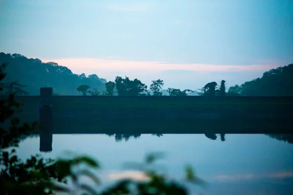 夕方のボヘナブレナ貯水池 — ストック写真