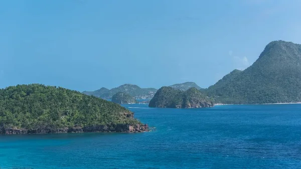 Guadeloupe Beautiful Seascape Saintes Islands — Stock Photo, Image
