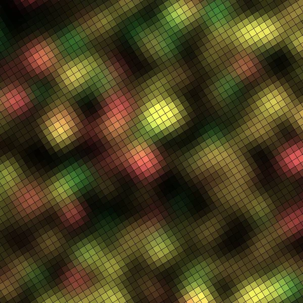 Абстрактная Мозаика Форме Квадрата Алмаза Диагональными Симметричными Повторяющимися Бежевыми Квадратами — стоковое фото