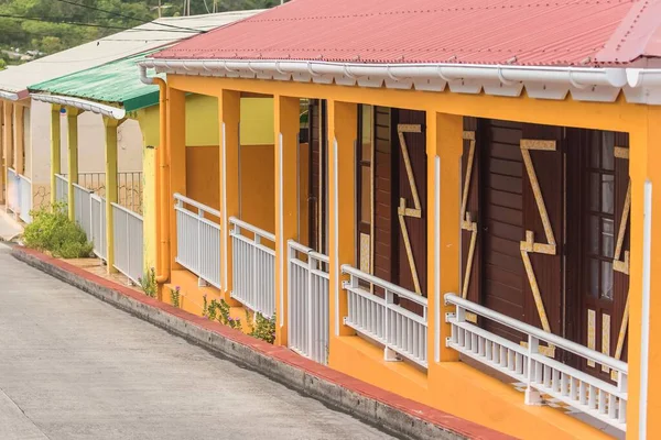 Guadeloupe, Saintes Adaları, tipik köy evleri