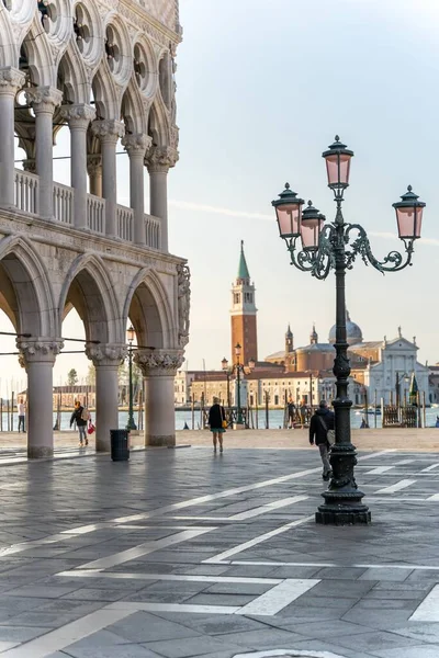 Zapierający Dech Piersiach Widok Piazza San Marco Wenecji Włochy Ciągu — Zdjęcie stockowe