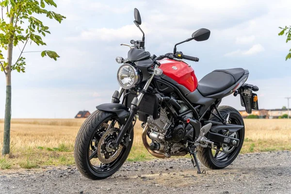 Suzuki Sv650 Sv650A Abs 2017 Motocicleta —  Fotos de Stock