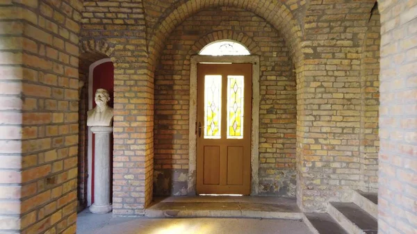 Door Bori Castle Garden Szekesfehervar Hungary Dolly Shot — Stock Photo, Image