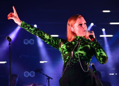 Siren Festivali 'nde Bristol Amfitiyatrosunda gösteri yapan Groove Armada. Bristol. İngiltere. 29 Temmuz 2022