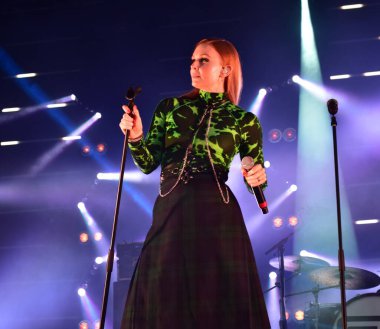 Siren Festivali 'nde Bristol Amfitiyatrosunda gösteri yapan Groove Armada. Bristol. İngiltere. 29 Temmuz 2022