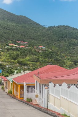 Guadeloupe, Saintes Adaları, tipik köy evleri