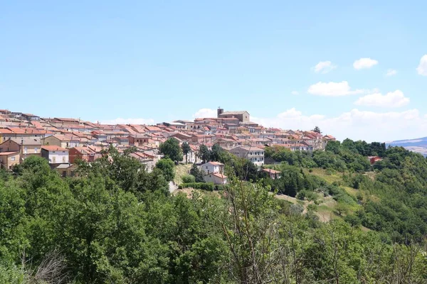 Panoramic View Montaguto Rural Village Province Avellino Campania Italy — Stockfoto