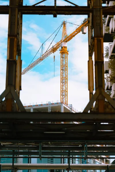 建設の垂直ショット — ストック写真