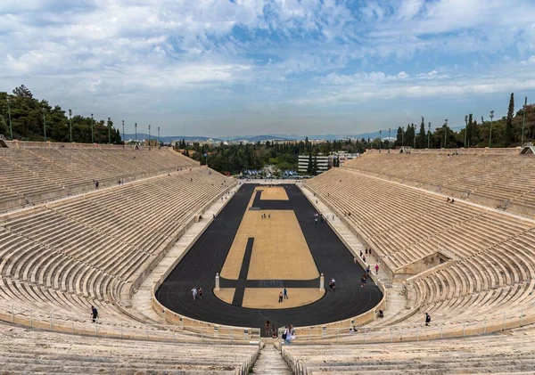希腊雅典帕纳森尼克体育场的风景 — 图库照片