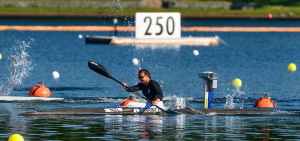 Lisa Carrington 2022 Icf Canoe Sprint Paracanoe Világbajnokságon Dartmouthban Skóciában — Stock Fotó