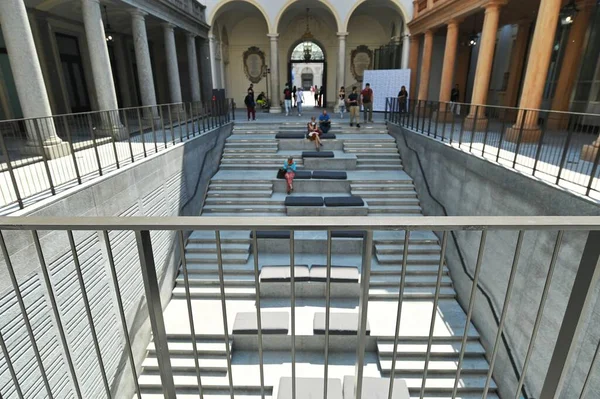 Inauguración Nuevo Museo Para Galería Italia Intesa San Paolo Turín —  Fotos de Stock