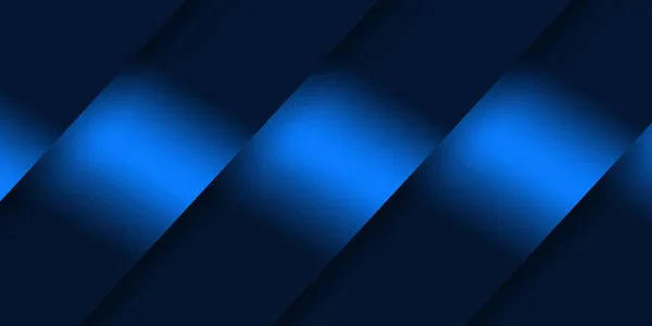Bela Linha Web Banner Design Abstrato Fundo Azul Cor — Fotografia de Stock