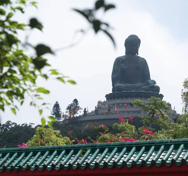 Bouddha Tian Tan Alias Grand Bouddha Ngong Ping Île Lantau — Photo