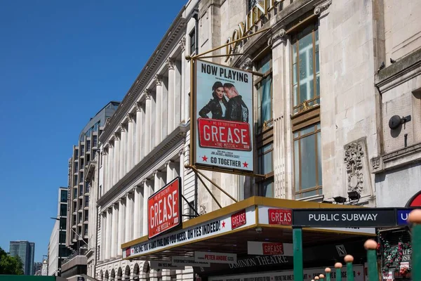 Мюзикл Смазка Театре Лондоне Великобритания — стоковое фото
