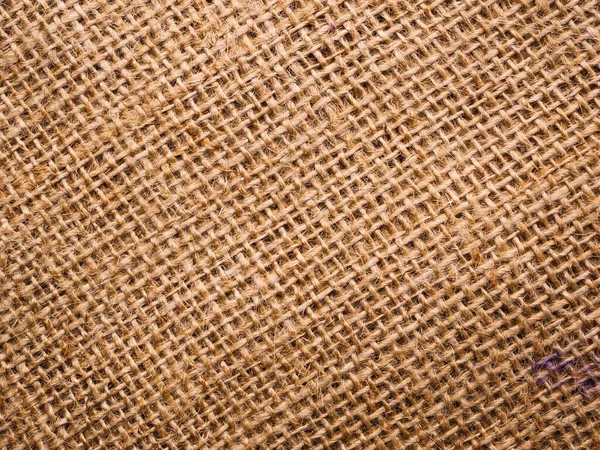 Close Burlap Texture Background — Stock Photo, Image