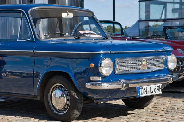 Blue Nsu Prinz 1960S Vintage Car Show Cologne Detailed View — Stock Photo, Image