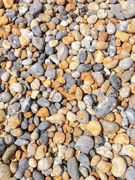 Steine Und Kieselsteine Der Küste — Stockfoto