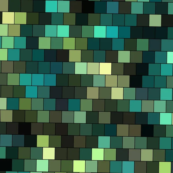 Abstrait Carré Palette Colorée Brique Mur Texture Fond Avec Illustration — Photo