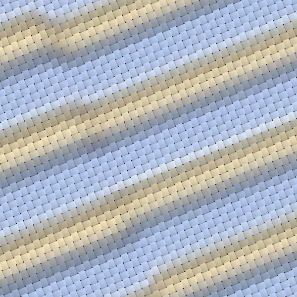 Interlaced Fiber Checkered Surface Elements Wicker Plastic Weave Pattern Texture — Stock Photo, Image
