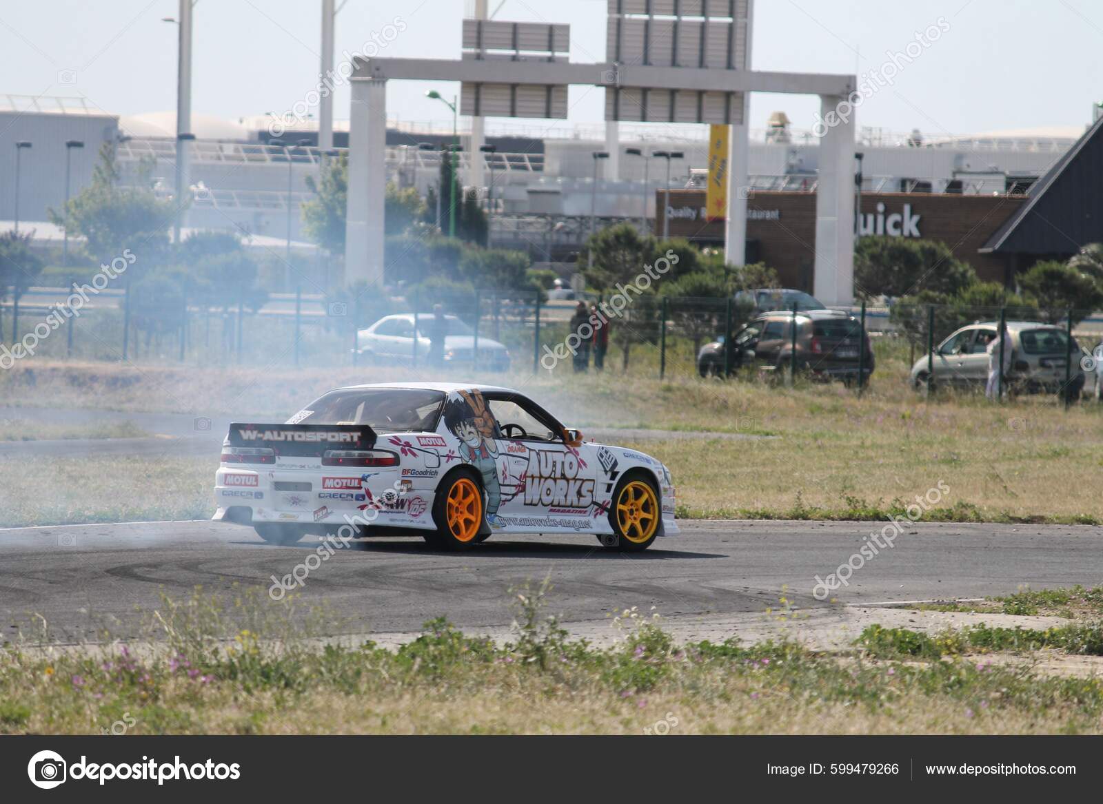 Drifting Japan Custom Sports Car Nissan Silvia S13 – Stock.