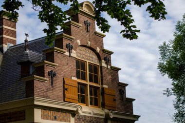 Hollanda, Voorschoten kırsalında geleneksel bir ev.