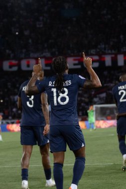 Renato Sanches 'in Paris Saint Germain' deki ilk golünü dikey çekimleri.