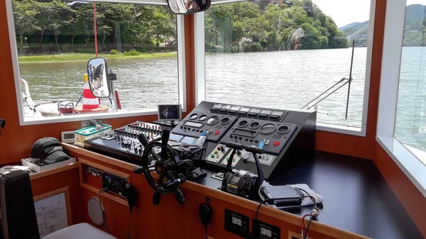 Sala Control Crucero Ena Gorge Ena Kyo Prefectura Gifu Japón — Foto de Stock