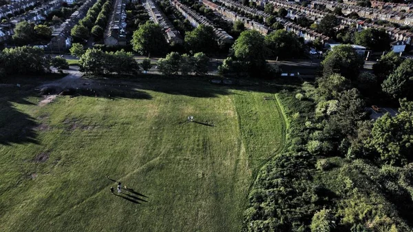 Flygfoto Över Raynes Park London England Storbritannien — Stockfoto