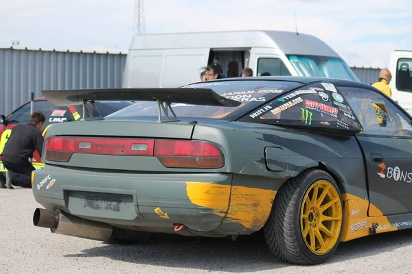 Una Prestazione Personalizzata Nissan Silvia S13 Auto Sportive — Foto Stock