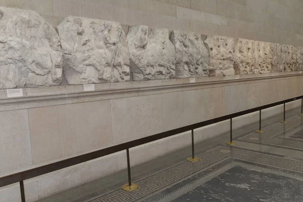 Una Estatua Museo Británico Londres — Foto de Stock