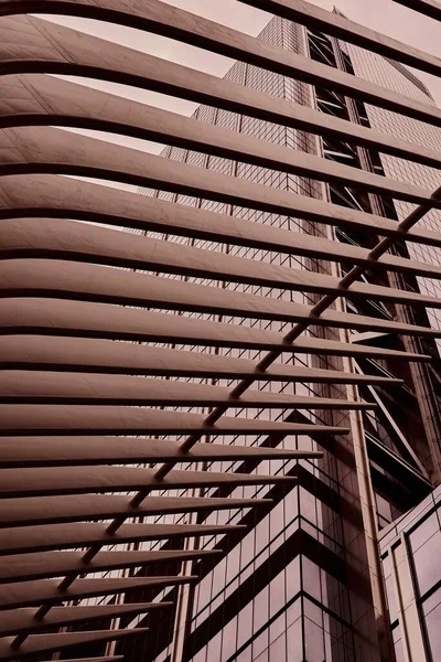Eine Vertikale Aufnahme Eines Gebäudes — Stockfoto