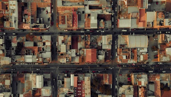 Eine Luftaufnahme Der Stadt Guatemala Stadt — Stockfoto